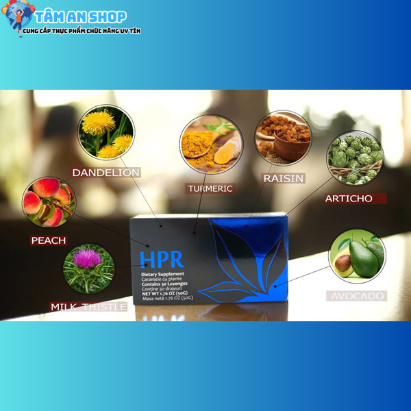 Thành phần trong HPR – Viêm ngậm giải độc gan APLGO