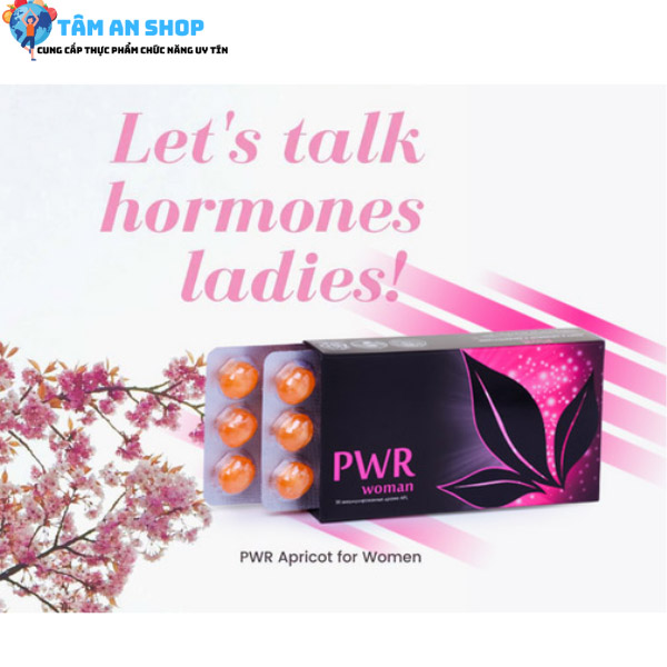 Hãy dùng PWR APRICOT - Viên ngậm tăng nội tiết tố nữ APLGO mỗi ngày