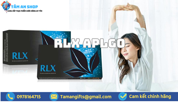 RLX - Viên ngậm giảm stress ngủ ngon APLGO 