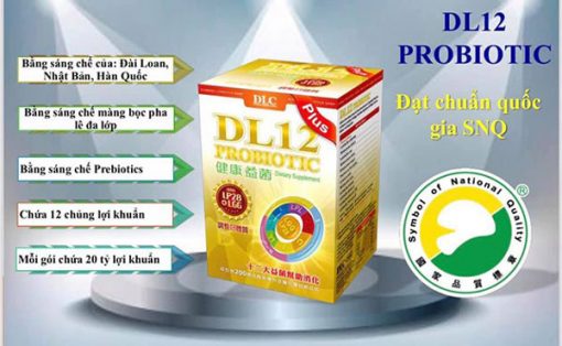 Sử dụng DL12 Probiotic đúng cách như thế nào?