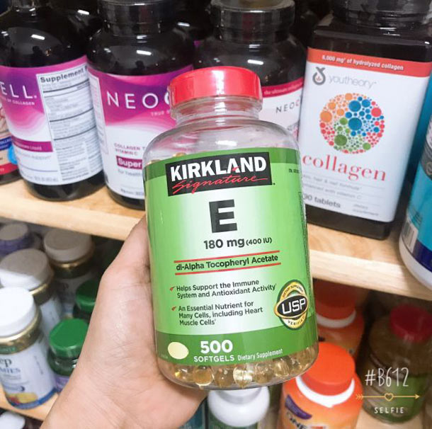 Lưu ý khi sử dụng vitamin E Kirkland là gì?