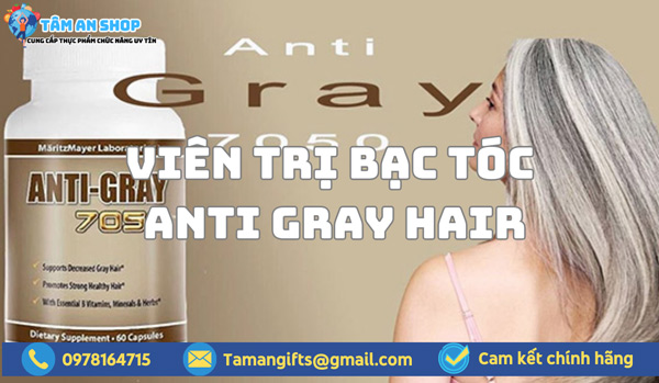 Viên trị bạc tóc Anti Gray Hair 7050
