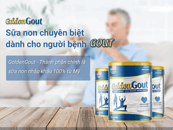 Golden Gout chứa sữa non Hoa Kỳ có nhiều kháng thể 