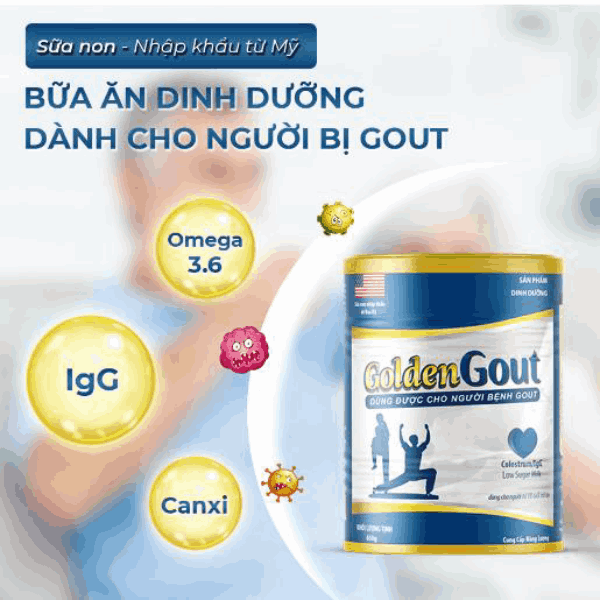 Thành phần dinh dưỡng của sữa Golden Gout