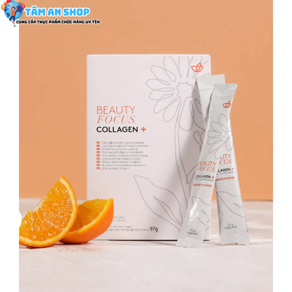 Beauty Focus Collagen là sản phẩm của thương hiệu Nuskin