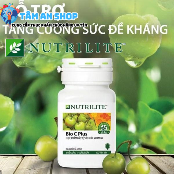 Nutrilite Bio C Plus với sức khỏe 