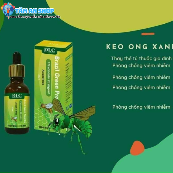 Keo ong Green Propplis được sản xuất dưới quy trình công nghệ tân tiến