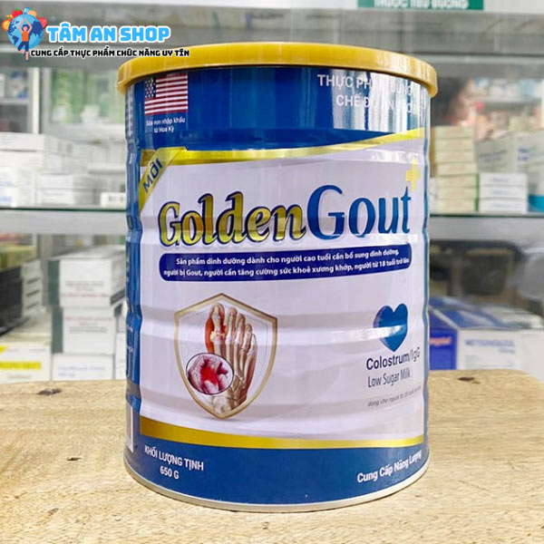 Sữa Golden Gout là sản phẩm đến từ nhà NonoFood