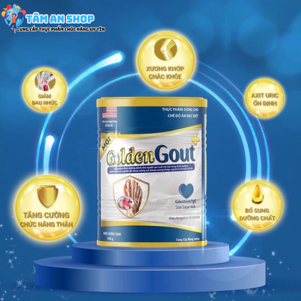 Thành phần dinh dưỡng của sữa Golden Gout