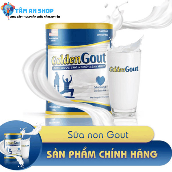 Hướng dẫn sử dụng sữa Golden Gout