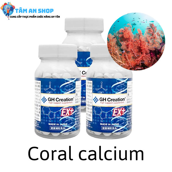 Coral calcium - giải pháp tăng chiều cao