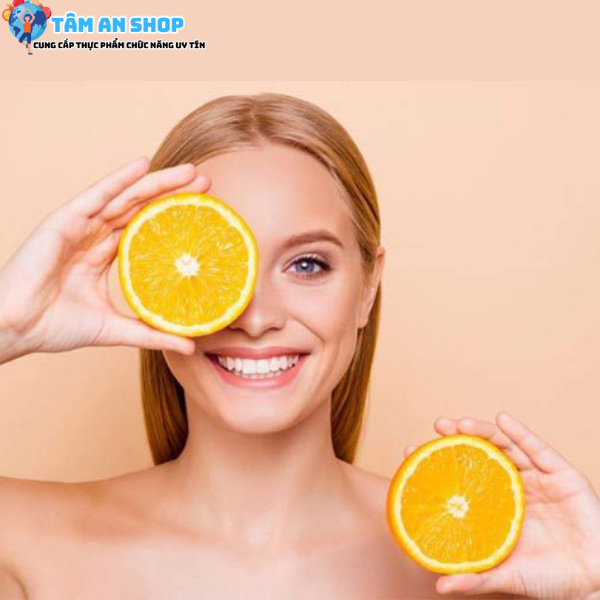 Vitamin C hỗ trợ trị nám trong sản phẩm