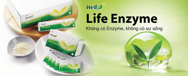 Phối hợp well3 organik với sản phẩm well 3 life enzyme