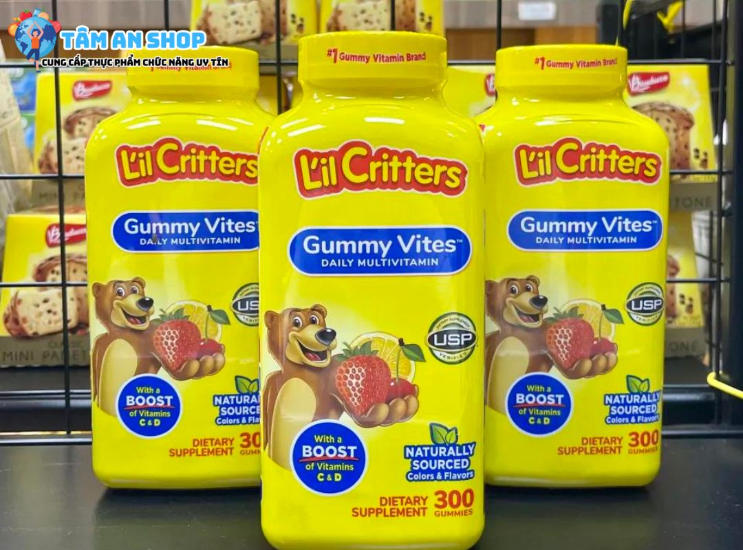 Tại sao nên dùng Kẹo Dẻo Gấu L'il Critters Gummy?