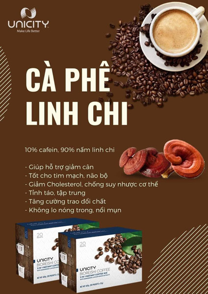 Mua Cà phê Linh chi chính hãng ở đâu?