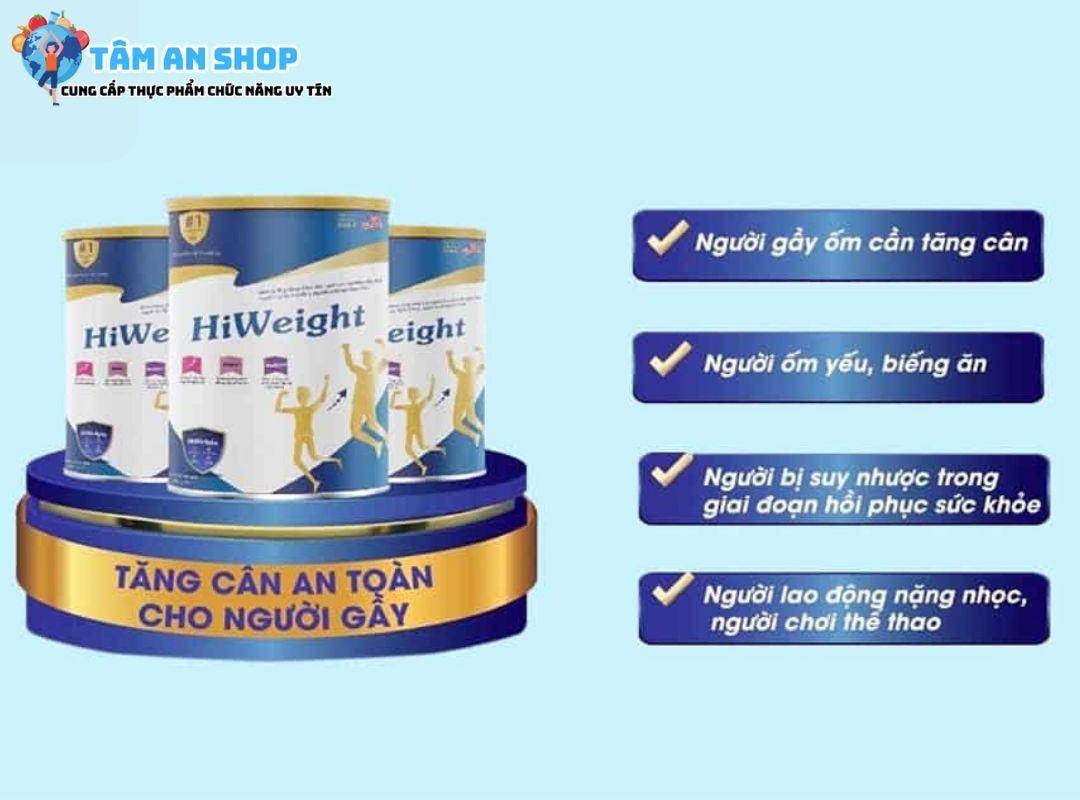 Thông tin chi tiết về sản phẩm Sữa HiWeight