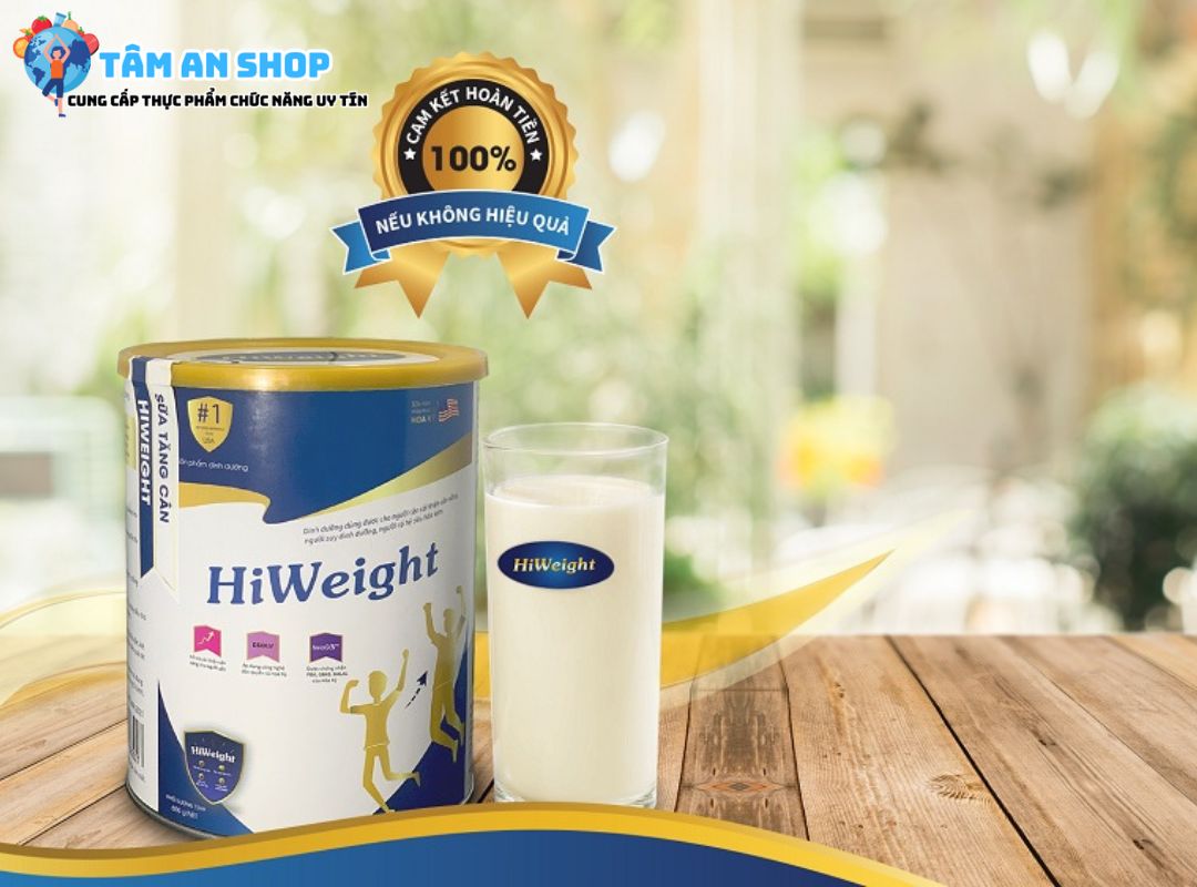 Sữa HiWeight bao gồm những thành phần nào?