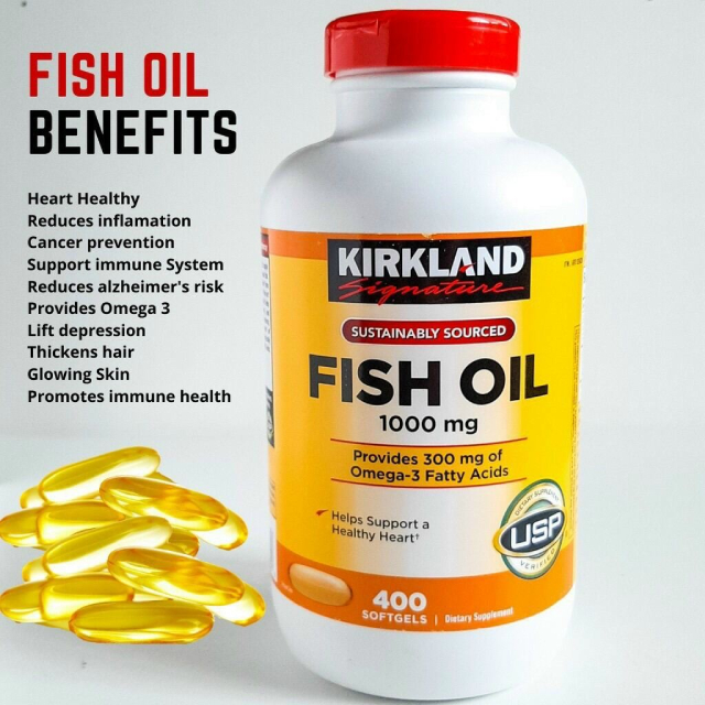 Giá bán sản phẩm Fish Oil 400 Viên Kirkland