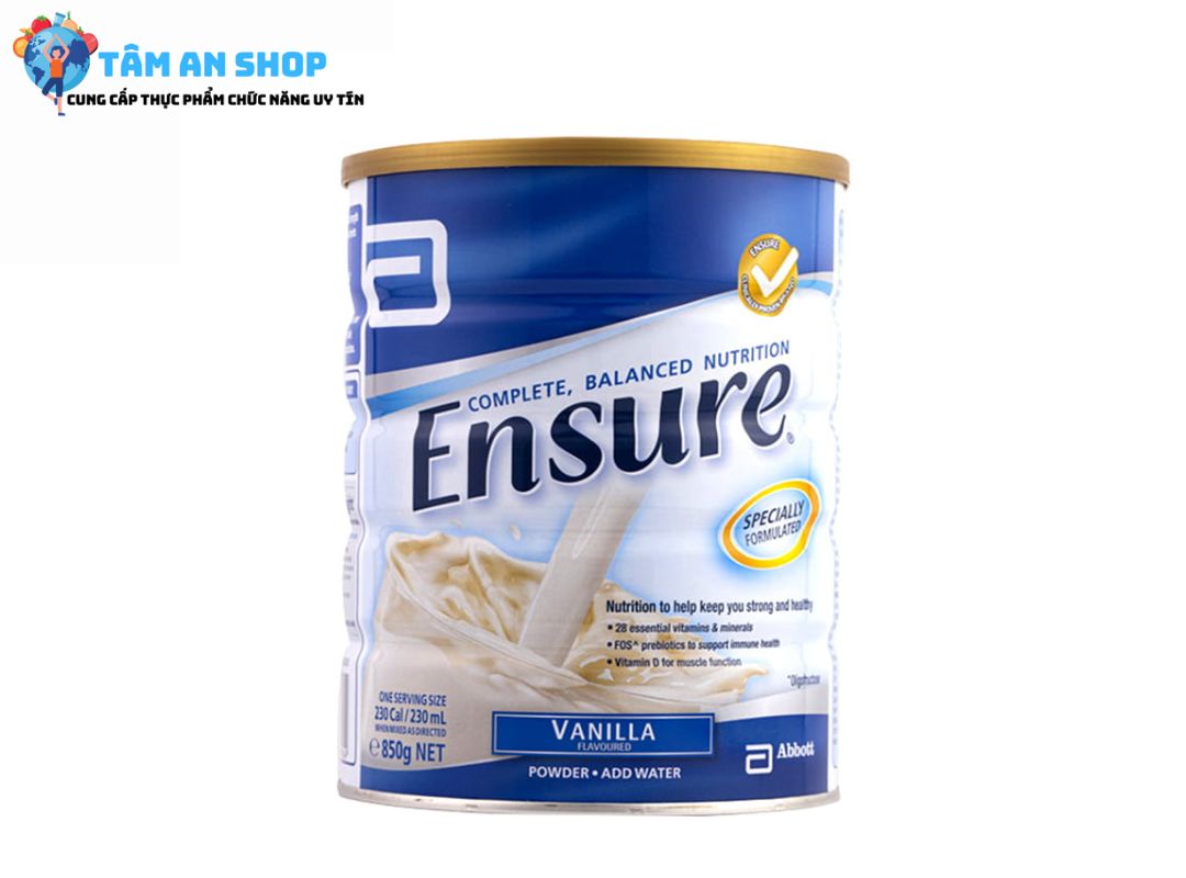 Sữa Ensure Úc 850g là sản phẩm gì?