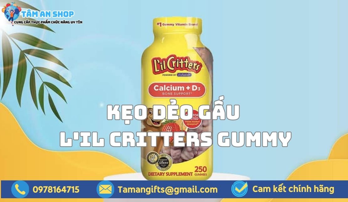 Kẹo Dẻo Gấu L'il Critters Gummy