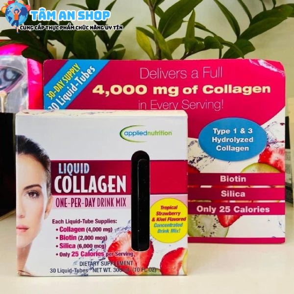 Collagen Liquid được bán với giá công khai 715.000 vnđ/ 30 tuýp