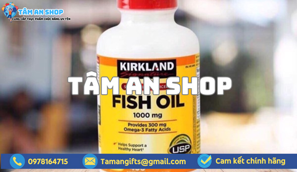 Cách bảo quản Fish Oil 400 Viên Kirkland