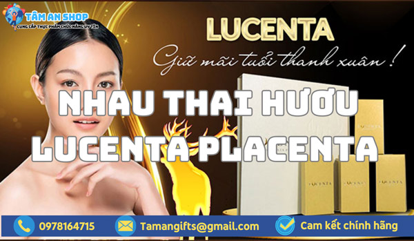Sản phẩm Nhau thai hươu Lucenta Plus