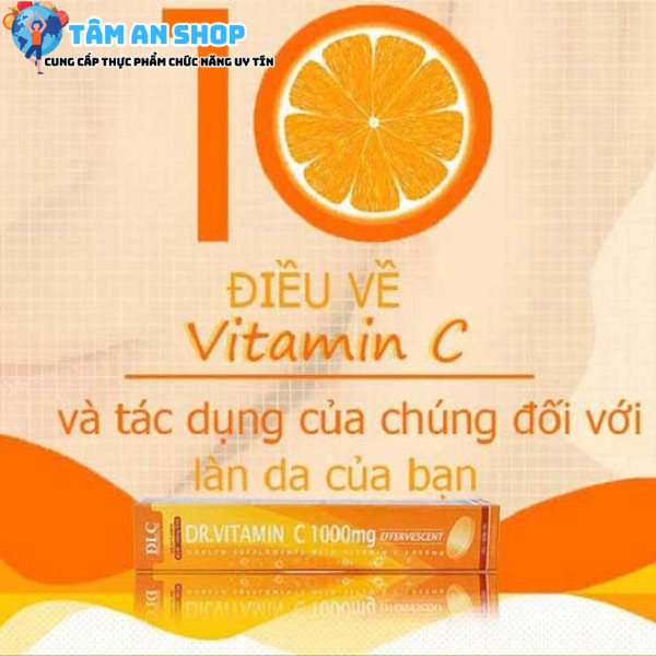Tại sao cơ thể cần vitamin C?