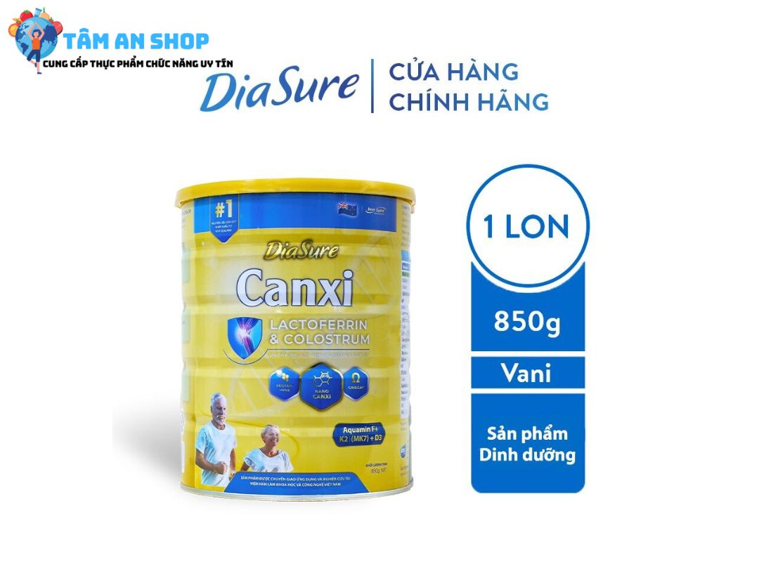 Diasure Canxi là sản phẩm gì?