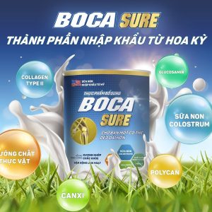 Sữa non Boca Sure 800g – giúp xương khớp luôn chắc khỏe