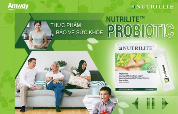 Nutrilite có chứa hàm lượng cao probiotic