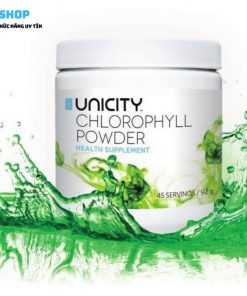 cách dùng bột diệp lục Unicity