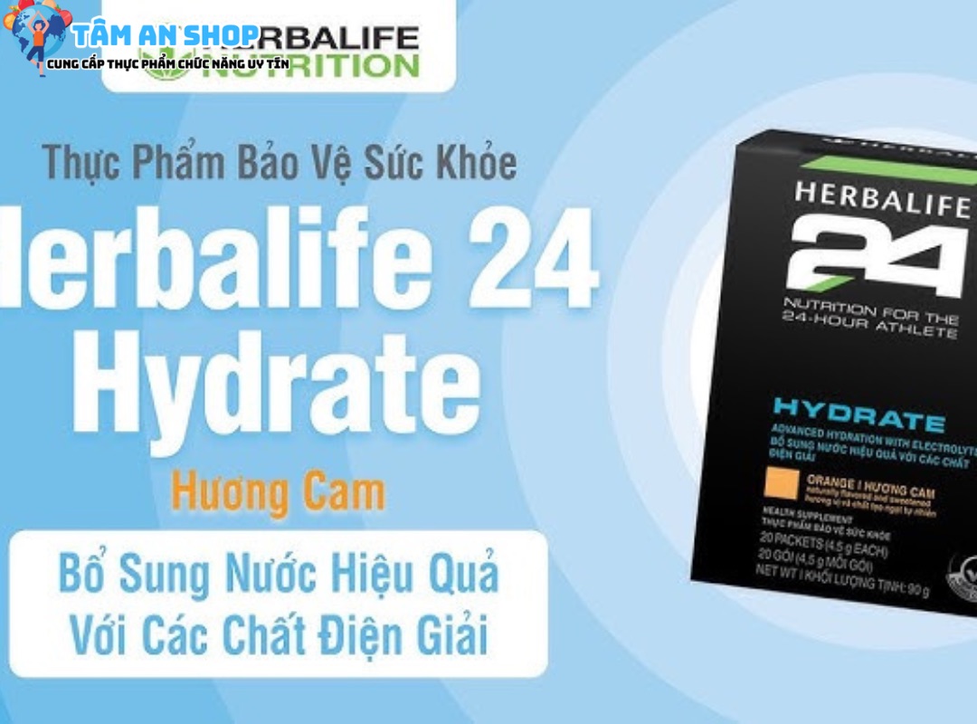 Herbalife 24 Hydrate Hương cam mua ở đâu uy tín