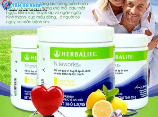 Herbalife Niteworks tim mạch có công dụng gì