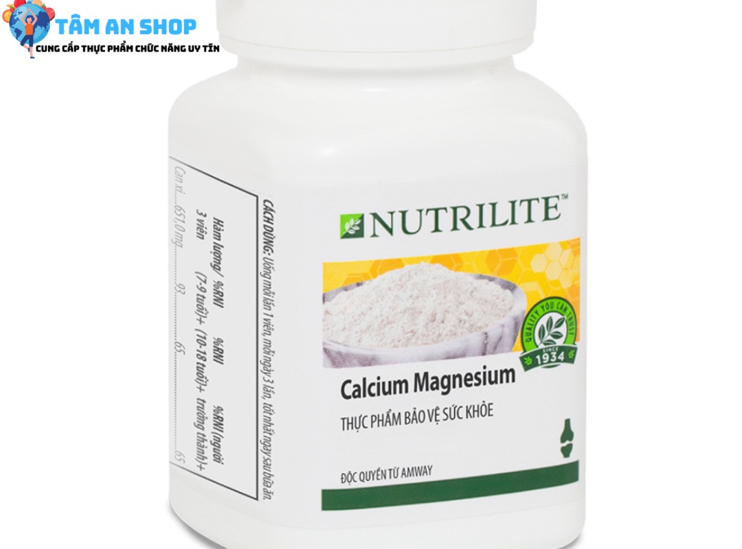 Nutrilite calcium magnesium mua ở đâu uy tín