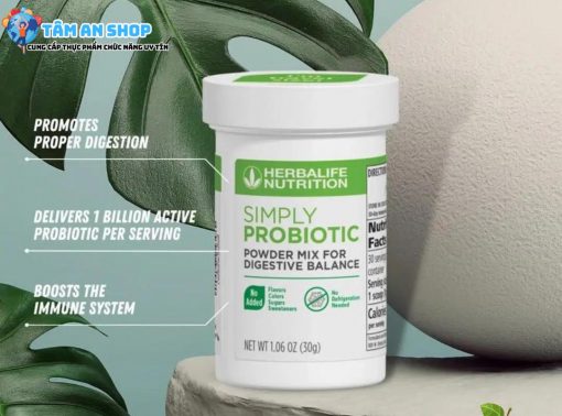 các thành phần có trong Herbalife Simply Probiotic