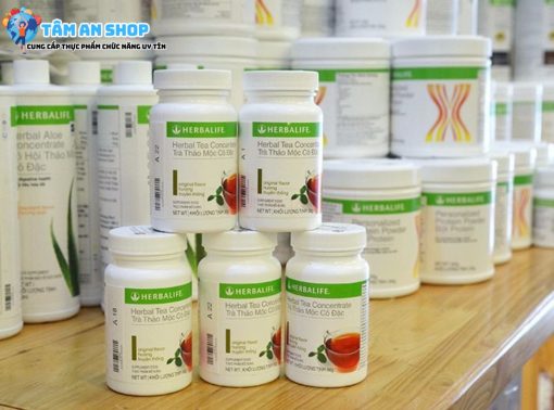 các thành phần Herbalife trà thảo mộc