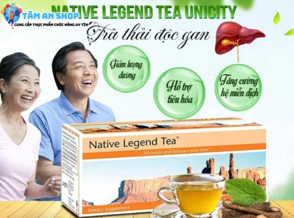 các thành phần có trong Native Legend Tea Unicity