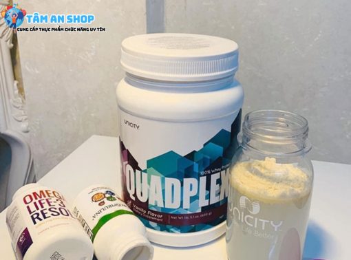 các thành phần có trong Quadplex Vanilla Unicity