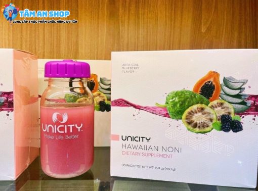 các thành phần có trong Unicity Hawaiian Noni