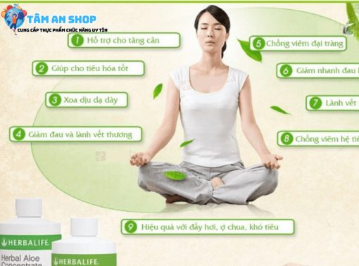 các thành phần có trong lô hội Herbalife