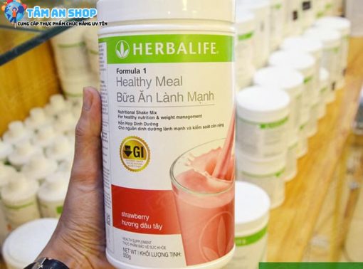 sử dụng sản phẩm cách Herbalife F1