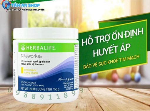 cách sử dụng sản phẩm Herbalife Niteworks tim mạch