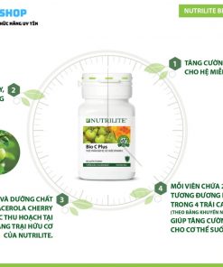 cách sử dụng sản phẩm Nutrilite Bio C Plus