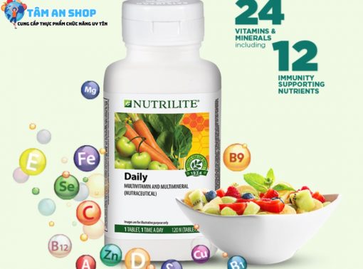 cách sử dụng sản phẩm Nutrilite Daily