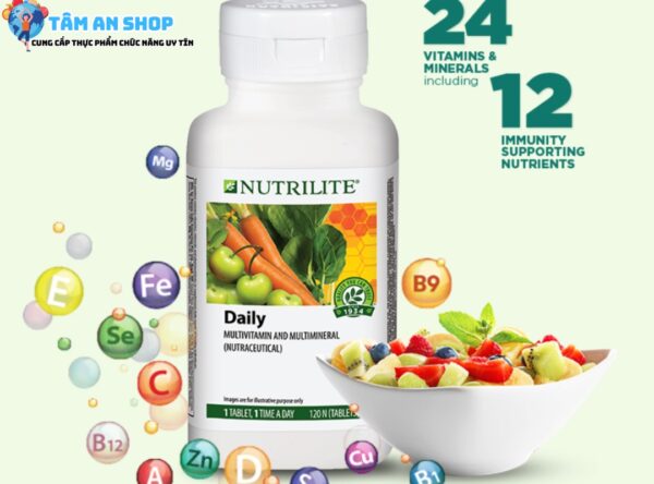 cách sử dụng sản phẩm Nutrilite Daily