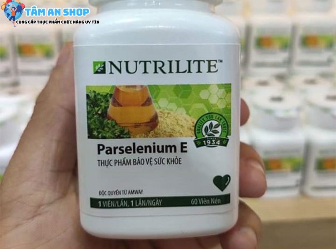 cách sử dụng sản phẩm Nutrilite Parselenium E
