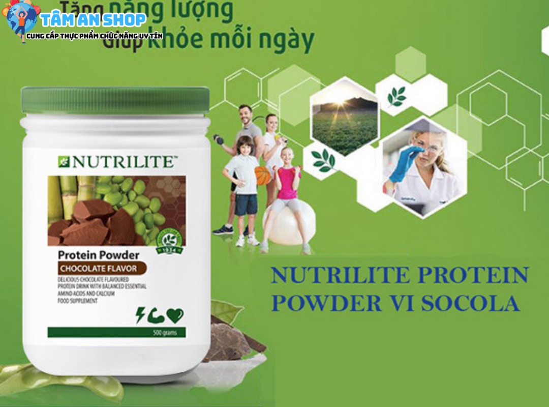 cách sử dụng sản phẩm Nutrilite protein