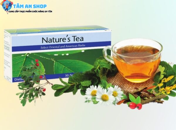 cách sử dụng trà thải độc ruột Nature's tea Unicity
