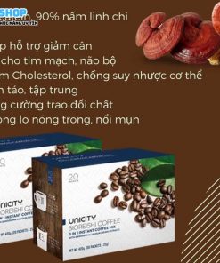 sản phẩm cà phê linh chi unicity